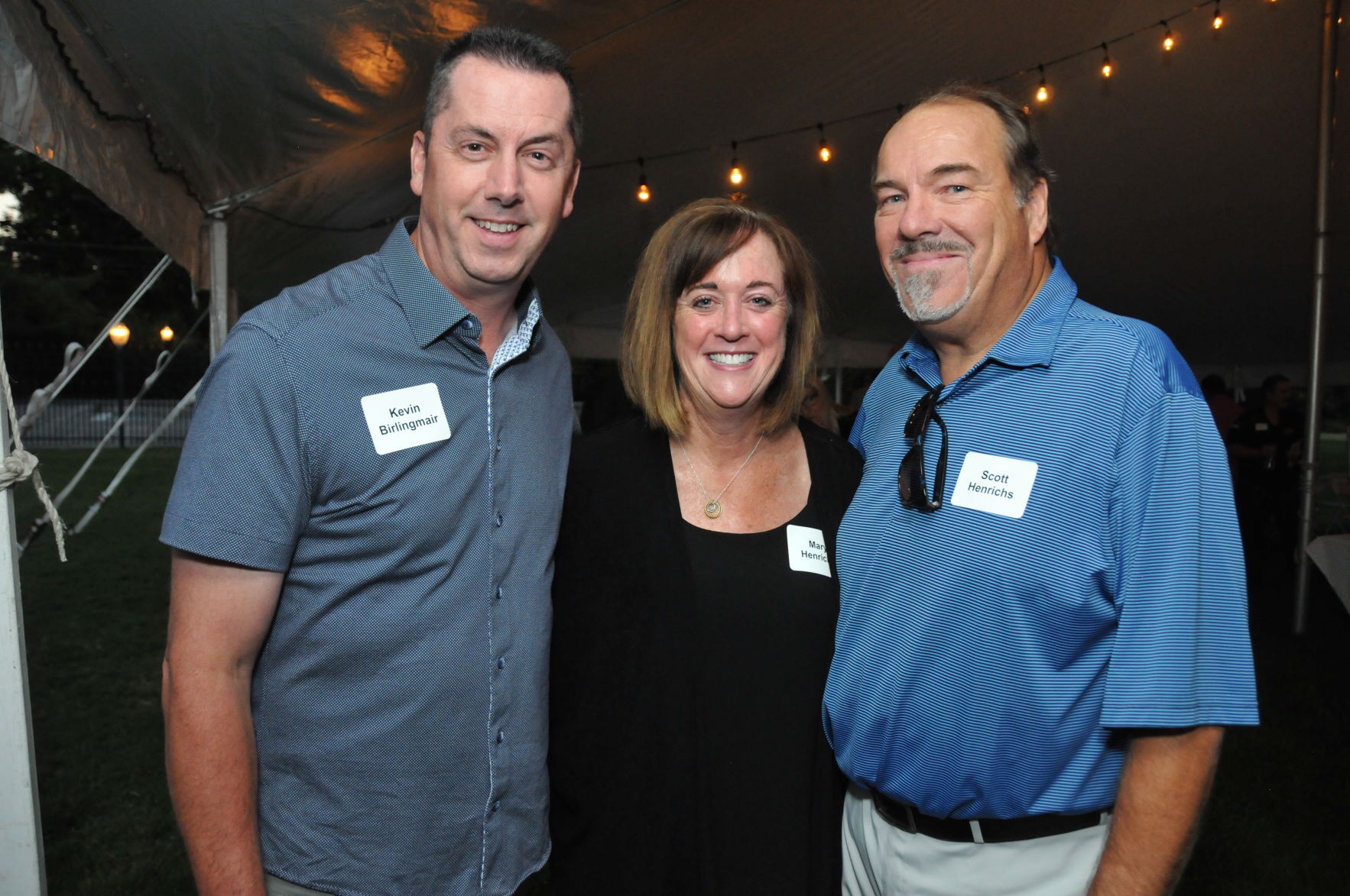Kevin Birlingmair, Mary Bennett and Scott Henrichs